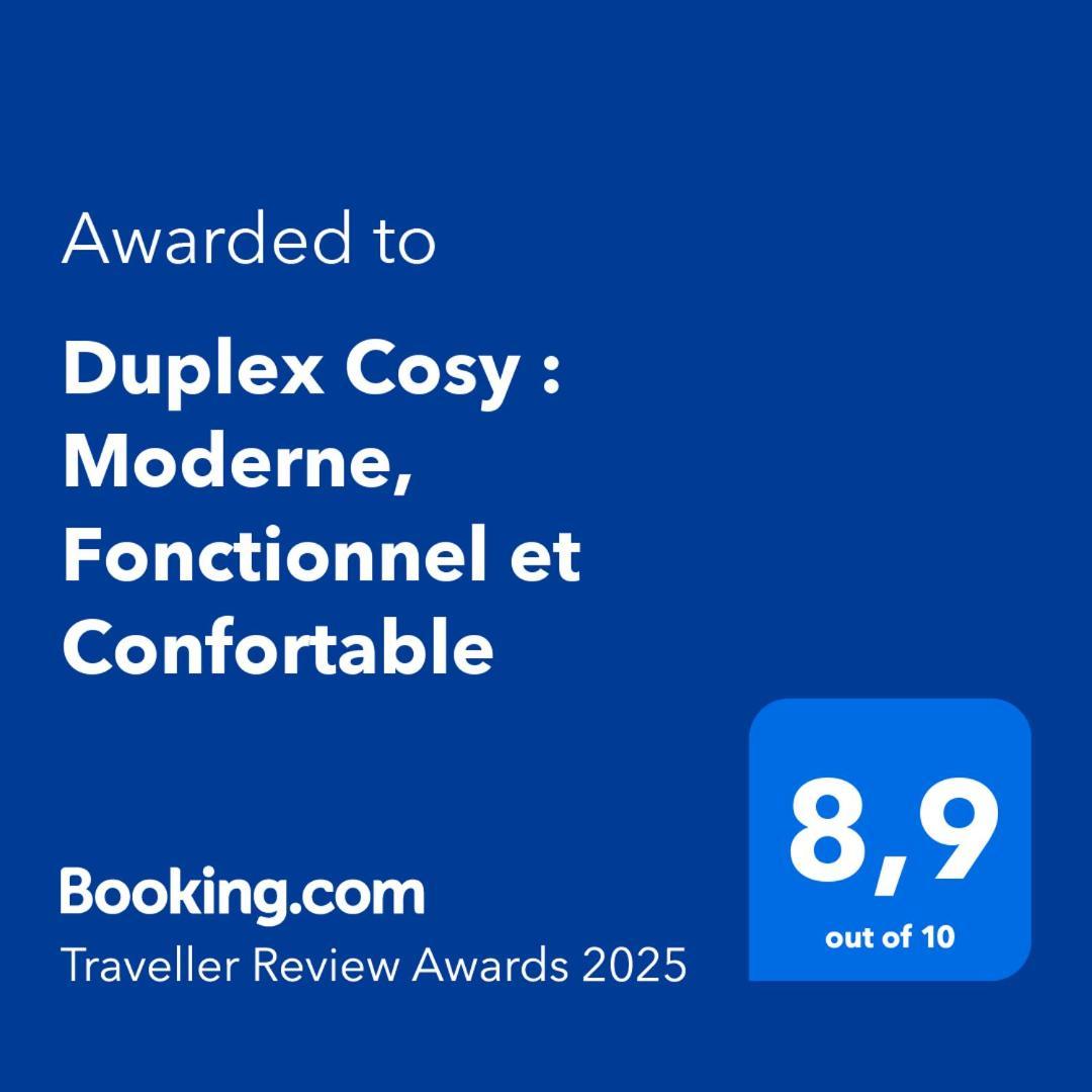 לאנס-אן-וורקורס Duplex Cosy : Moderne, Fonctionnel Et Confortable מראה חיצוני תמונה