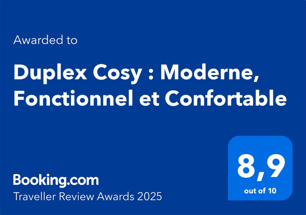 לאנס-אן-וורקורס Duplex Cosy : Moderne, Fonctionnel Et Confortable מראה חיצוני תמונה